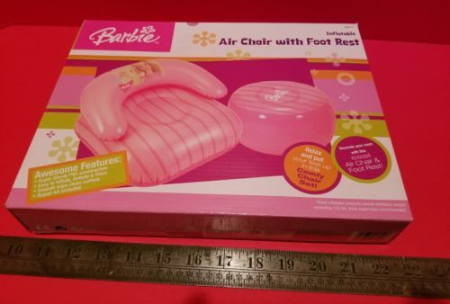 barbie inflatable chair