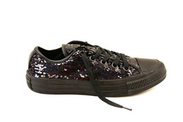 Converse Womens CTAS OX 556483C Sneakers Black Size UK 4 - $70.72
