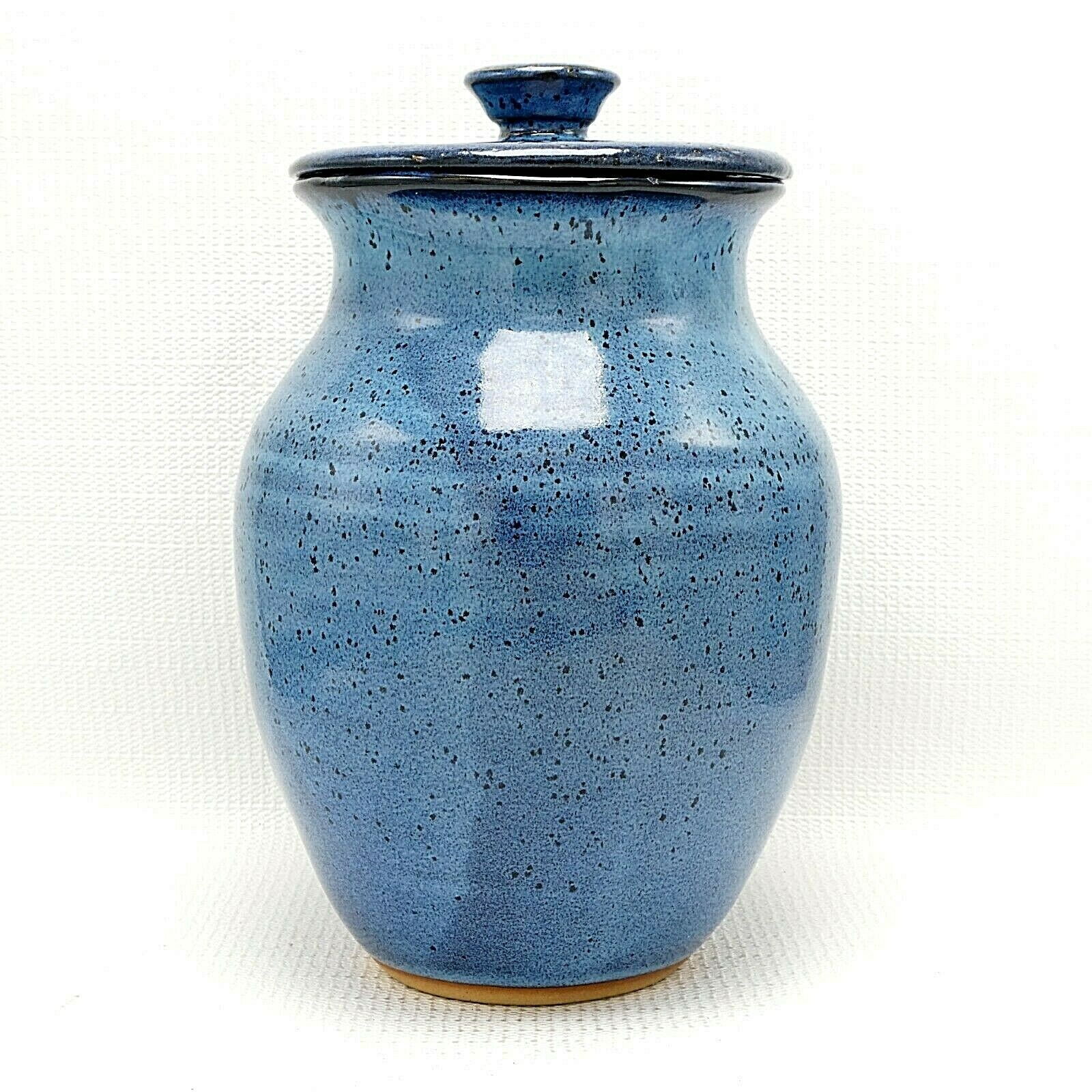 Large Adult Funeral Cremation Urn Human Ashes 250 cu inch Blue Black