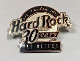 Hard Rock Cafe 30 Years Hard Rock Cafe Pin - $6.95