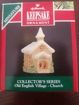 Hallmark Keepsake Ornament Collector's Series Old English Village - Church - $19.68