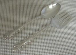 Vintage &quot;ORLEANS&quot; 1847 Rogers Bros SERVING FORK &amp; SPOON 1964 Silverplate - $18.91