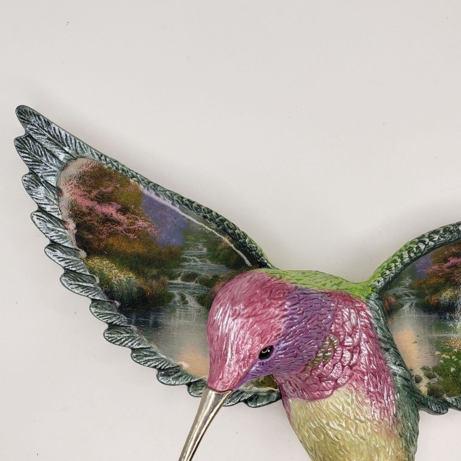 Thomas Kinkade Garden Prayer Beauty In Flight Hummingbird Wall Decor Hummingbirds