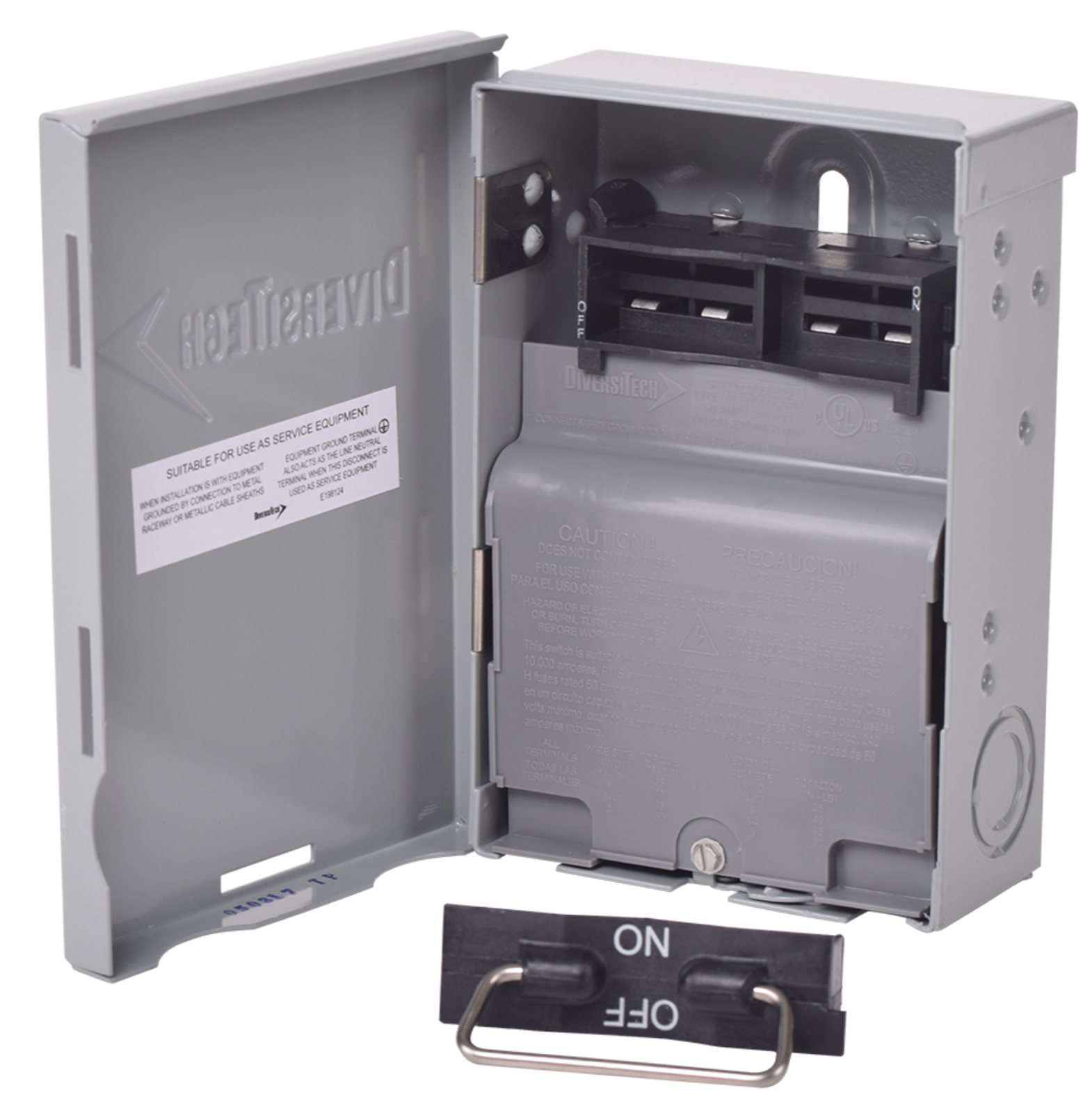 DIVERSITECH DDS60U 60A Air Conditioner Pullout Disconnect Switch