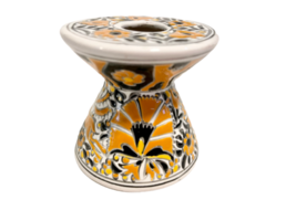 RARE Handmade Vintage Nassos Keramik Deer Candle Holder Greece Signed image 4