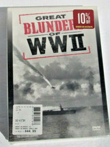 DVD: The History Channel&#39;s Great Blunders of WW II [Factory Sealed] Docu... - $19.95
