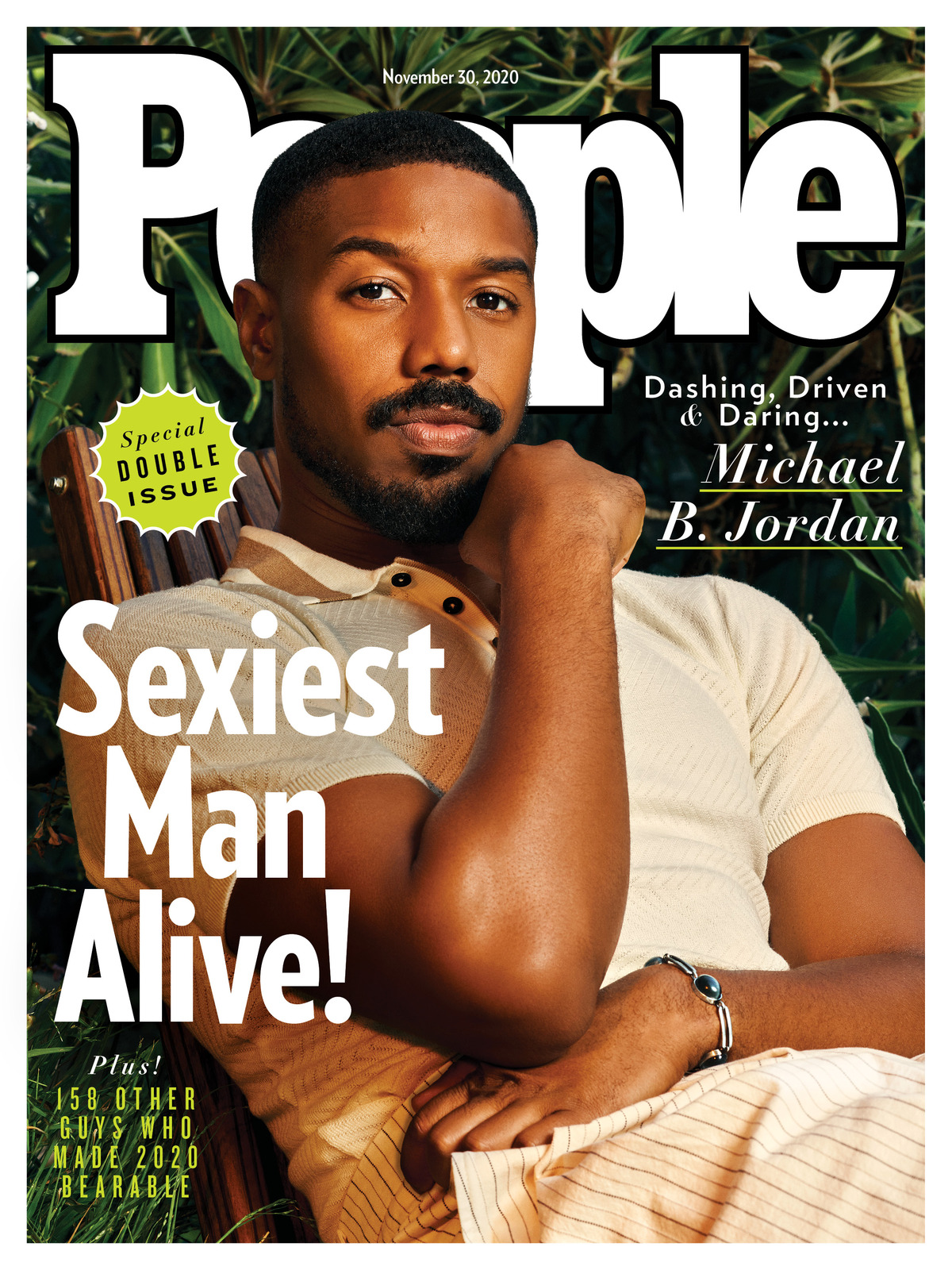 Michael B Jordan Sexiest Man Alive Poster Magazine Cover Art Print Size 24x36