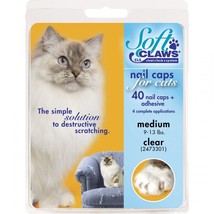 Soft Claws Nail Caps for Cats Clear Medium - $66.50
