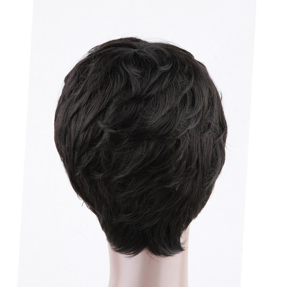 Human Hair Wig Short Wave Wigs For Black Women Pixie Wig ...