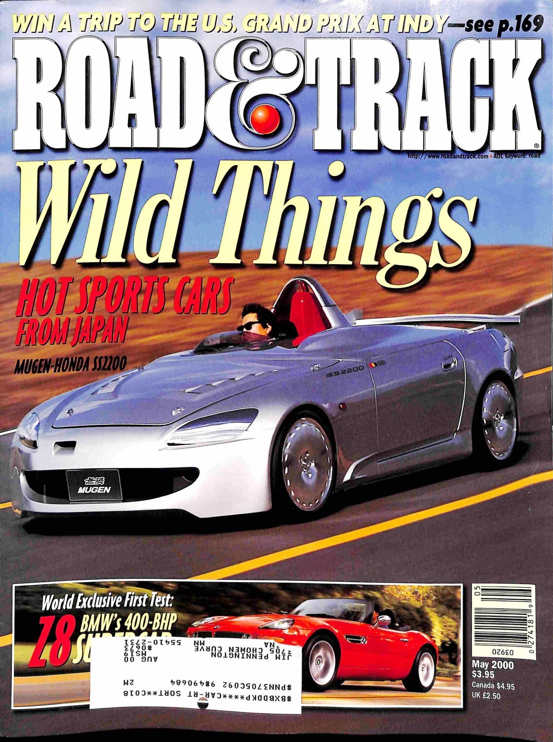 Road and Track, May 2000 Magazine Back Issues