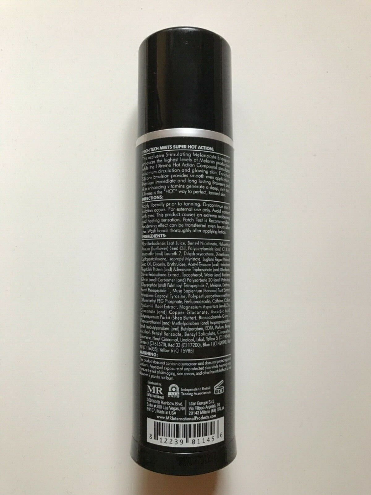 MR International MRI i XTREME Hot Action Tingle Bronzer Indoor Tanning