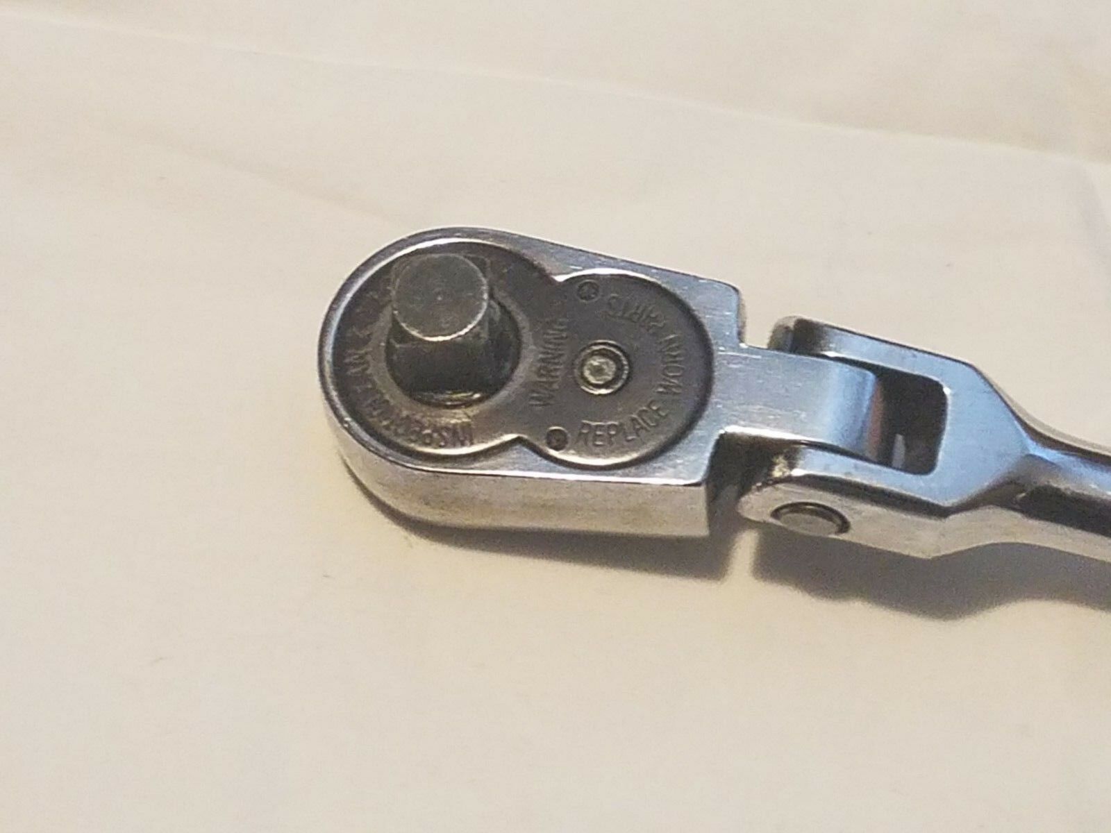 SnapOn 3/8" Dr Swivel Head Ratchet F731A Everything Else