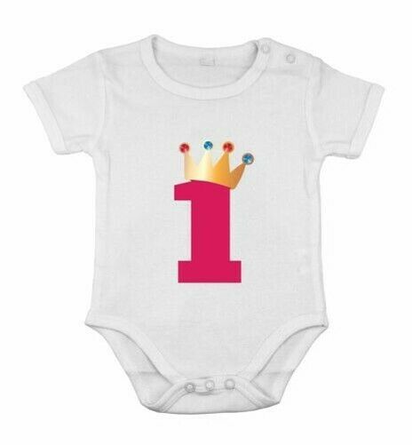First Birthday gift Baby Girl Shower Newborn Romper Jumpsuit princess for her