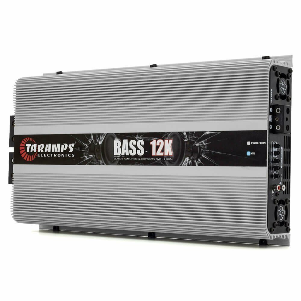 Taramps Bass 12K 12000 Watts RMS 1 Ohm Car Audio Competition Amplifier