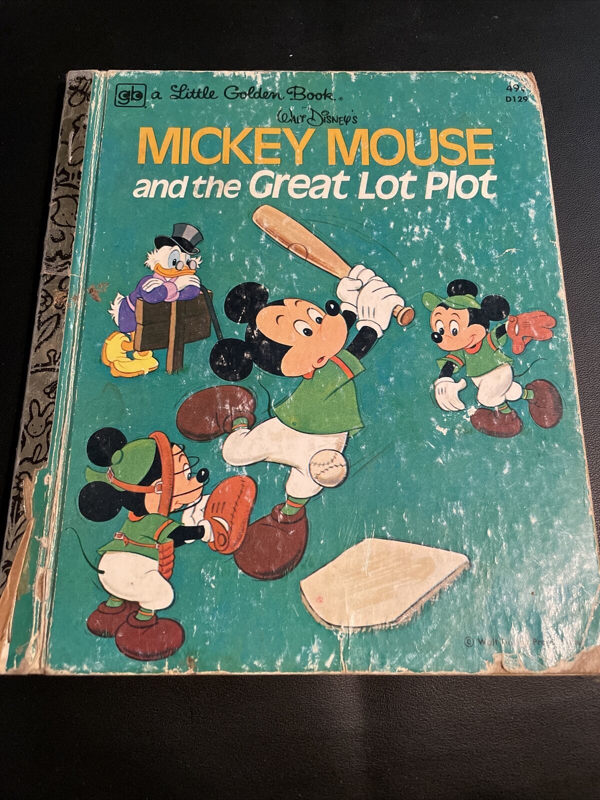 Little Golden Book Mickey Mouse And The Great Lot Plot 1974 - Books