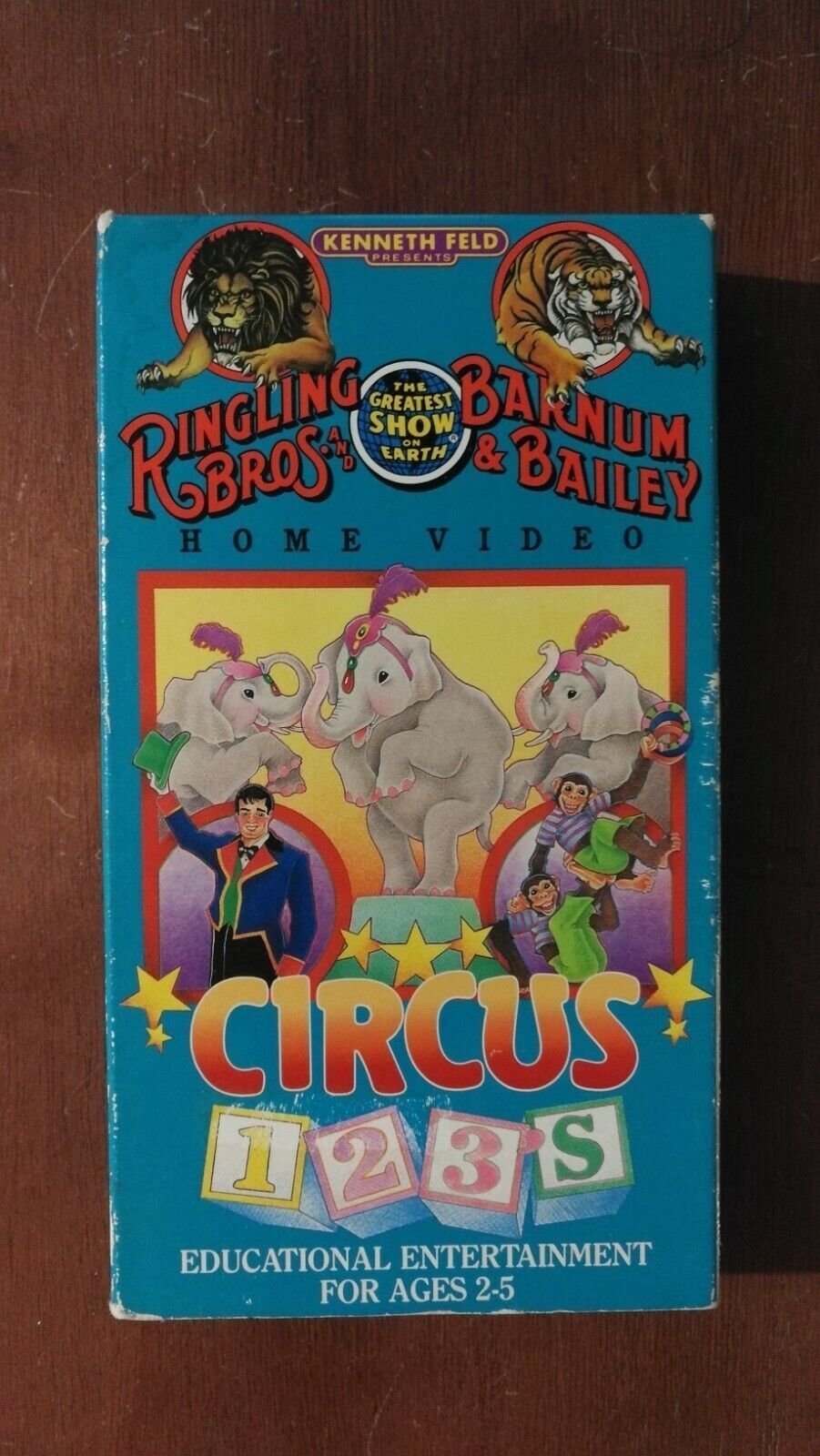 RINGLING BROS BARNUM & BAILEY CIRCUS 123'S (VHS) - VHS Tapes