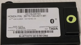Acura Honda Bluetooth Communication Control Module Link 39770-TA0-A011-M1 image 2
