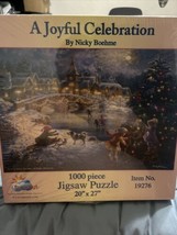 A Joyful Celebration By Nicky Boehme 1000 Piece Jigsaw Puzzle #19276 New Tear - $9.99