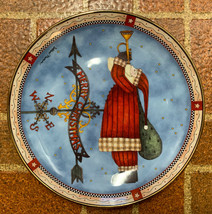 Debbie Mumm Royal Doulton Christmas is in the Air Plate 8” Limited Edition - $14.03