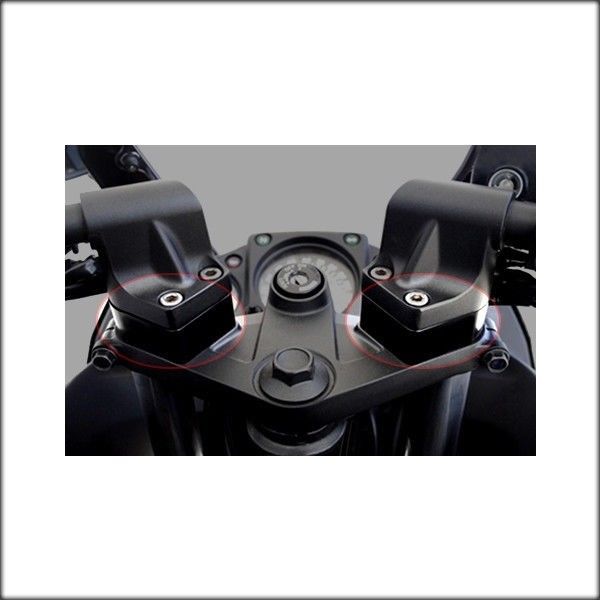 Fits Kawasaki Ninja 300 300R 1317 1" Inch Handle Bar Risers Front