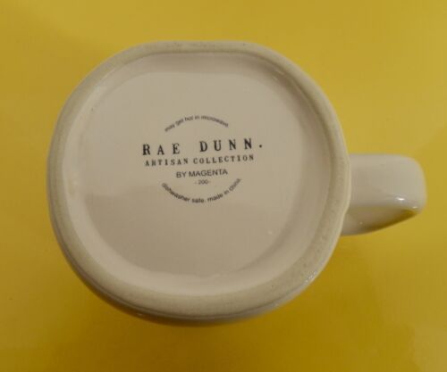 Rae Dunn Coffee Mug LISA Name Cocoa Ceramic Cup Tea New Artisan 
