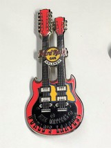 Hard Rock Cafe ORLANDO Double Guitar Size Matters World's Largest HRC Pin - $6.95