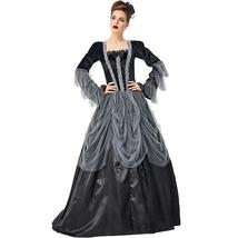 Women The Dark Lords Lace Aristocratic Fancy Dress Halloween Cosplay Costume  - $109.99