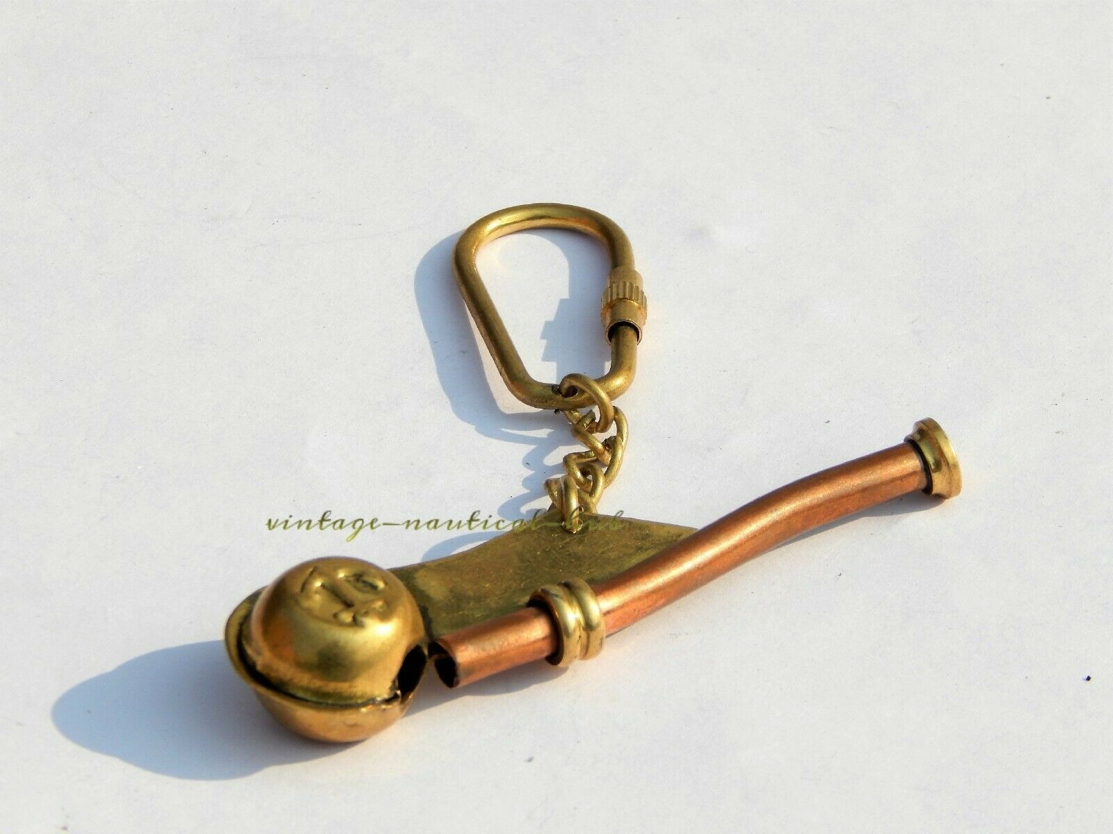 Bosun's Call miniature on key ring 