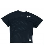 New Nike Mesh Flag Football Jersey Youth Boy&#39;s Large Black 854859 Dri-Fit - $9.20