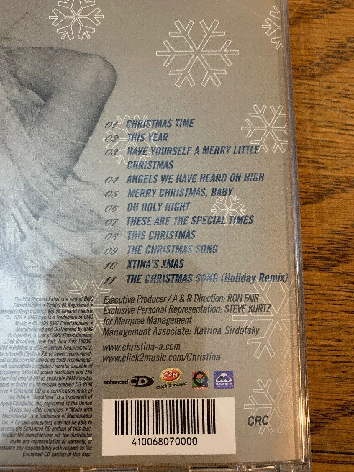 Christina Aguilera My Kind Of Christmas CD - CDs