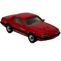 Matchbox T-Bird Turbo Coupe Diecast Toy Car Vintage Ford Thunderbird Red - $10.83