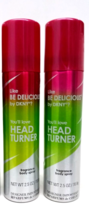 ( LOT 2 ) Designer Imposters Head Turner Parfums De Coeur Body Spray 2.5... - $22.76