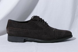 Cole Haan Men&#39;s Brown Suede Leather Cap Toe Oxfords Shoes sz 11M - $52.42