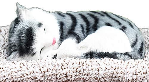 Blancho Bedding Simulation Plush Sleeping Dog Cat Panda Puppy Doll Toy with Acti