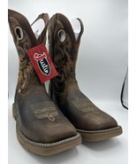 JUSTIN RUSH 11&quot; SOFT TOE WATERPROOF WORK BOOT Peanut Tan Size 10.5 New - $166.32