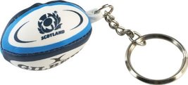 Gilbert Unisex's Scotland Rugby Ball Keyring, Multi-Colour, One Size image 3