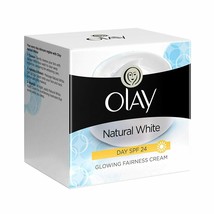 Olay Natural White Day SPF 24 Glowing Fairness Cream 50 Gram - $20.51