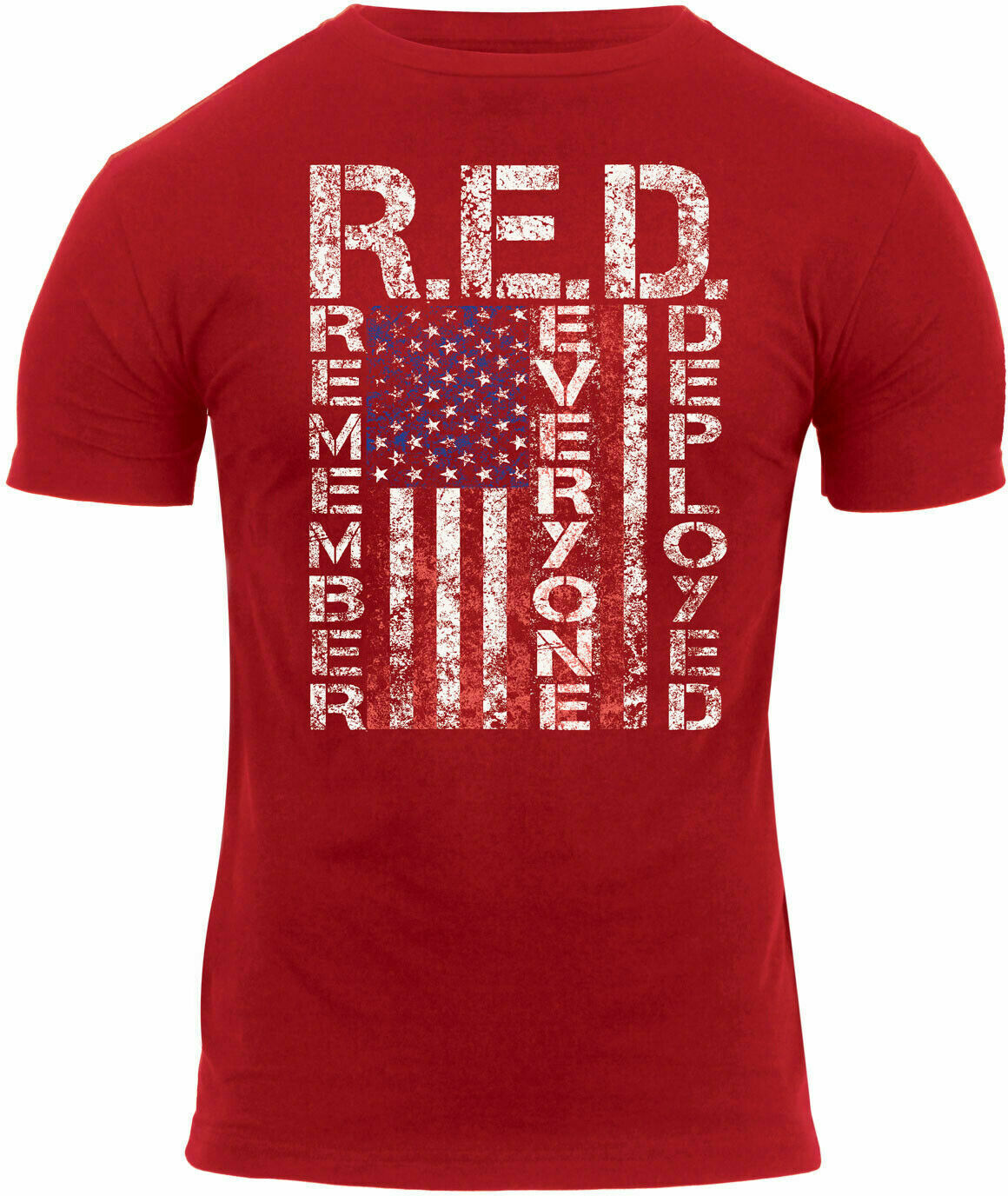 american flag athletic shirt