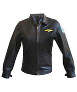 Top Gun Kelly McGillis Blackwood Black Charlotte Biker Womens Leather Ja... - $104.00