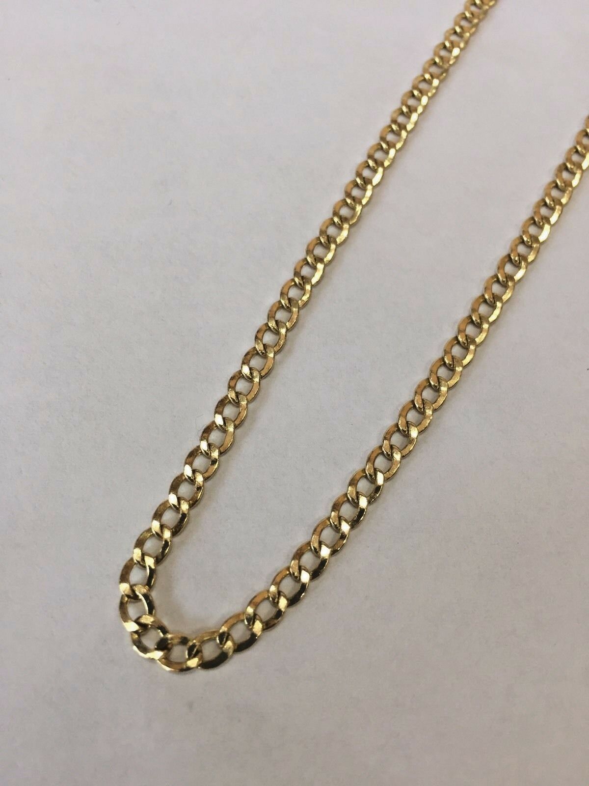 Real 14k Yellow Gold Praying Hands Religious Charm Pendant Singapore Chain 20/"