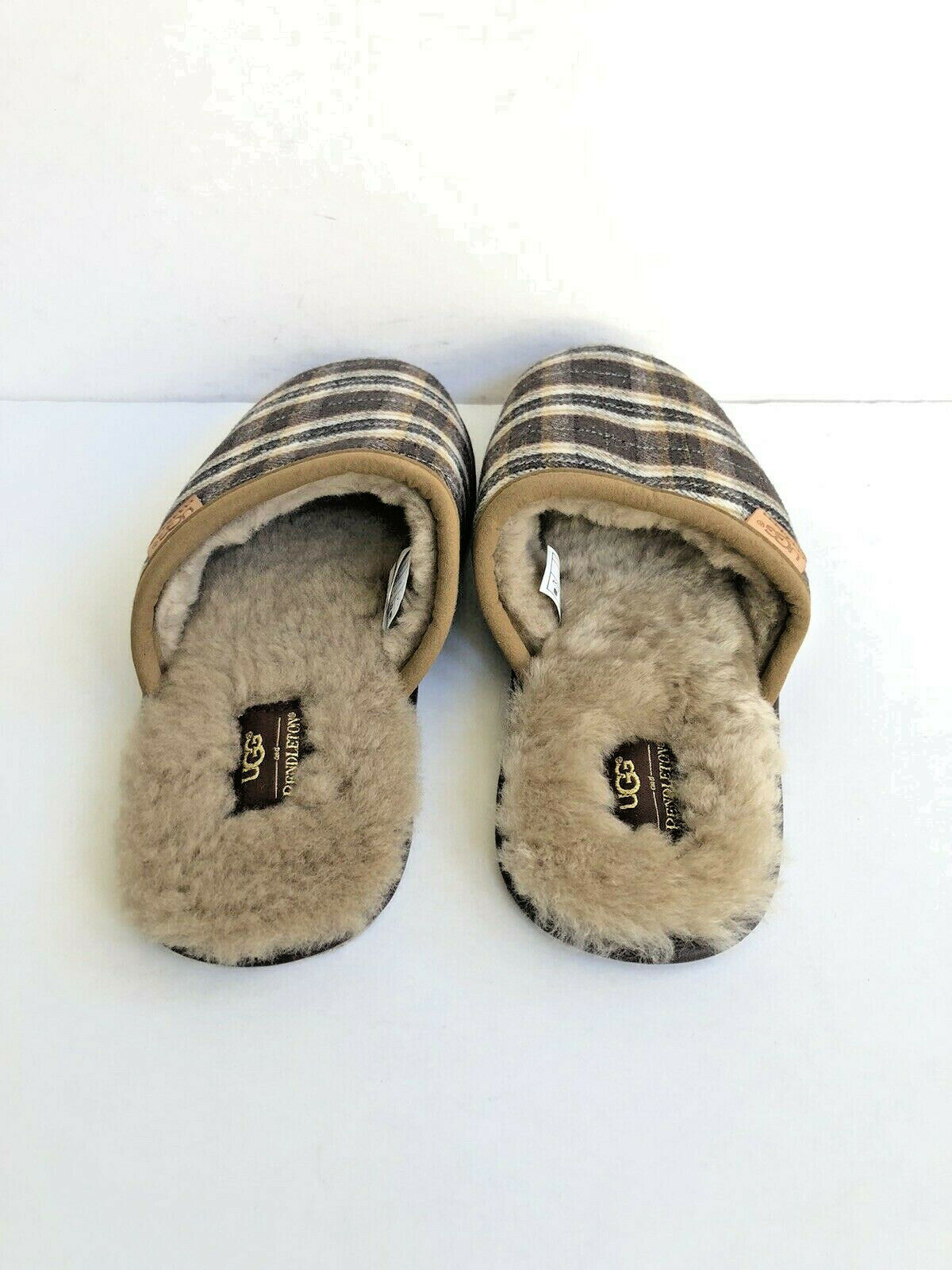 scuff pendleton plaid slipper