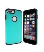 Green Hybrid Case for Apple iPhone 6s Plus &amp; iPhone 7 Plus- Hard Cover U... - $10.38