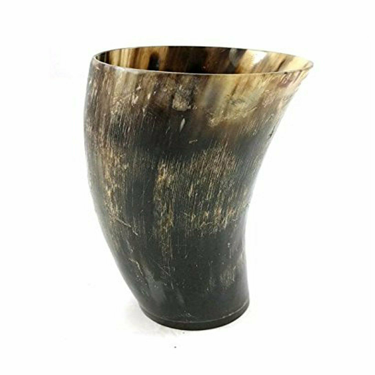 Viking Drinking Horn Authentic Medieval Mead Cup Leak Free Beer Beaker
