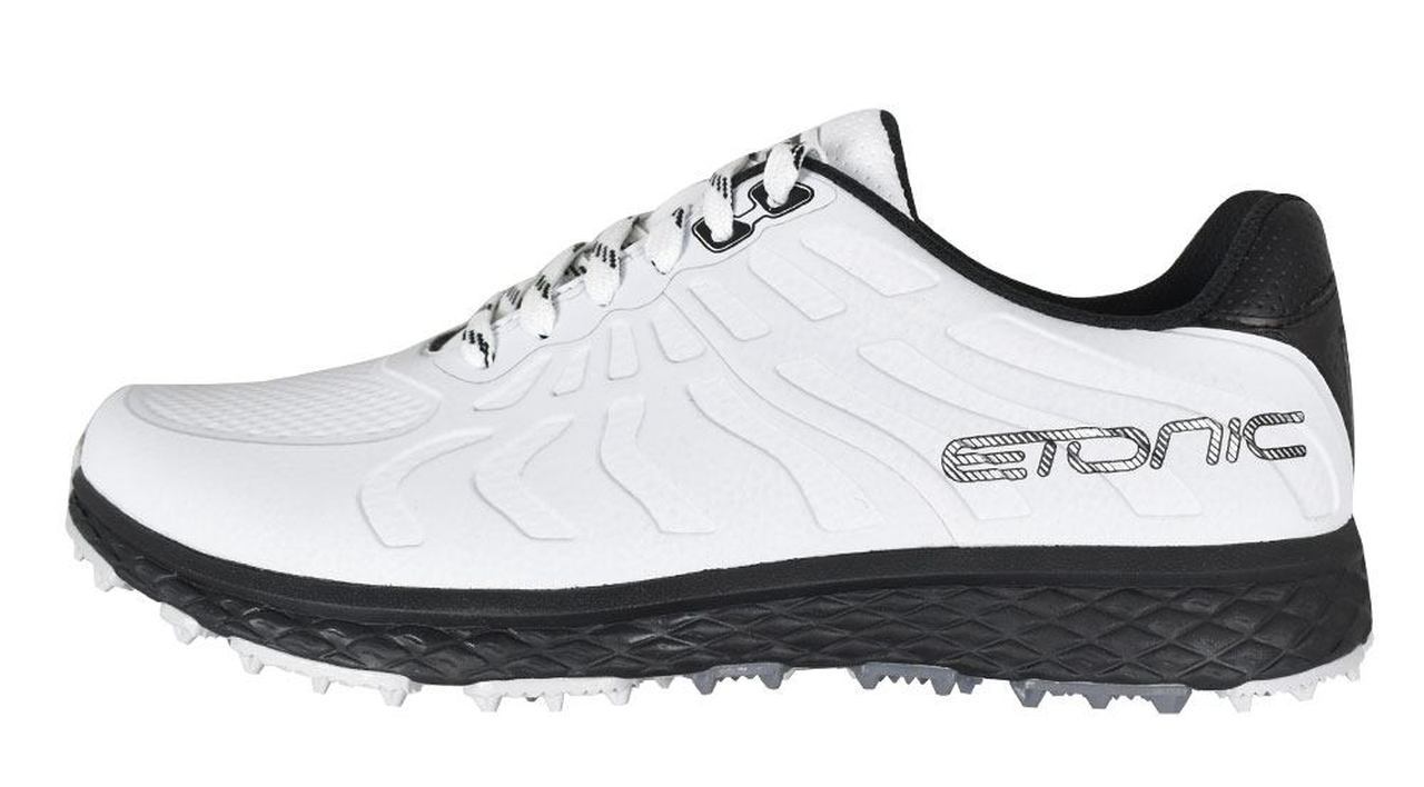 Etonic Difference Spikeless Golf Shoe White/Black - Golf Shoes