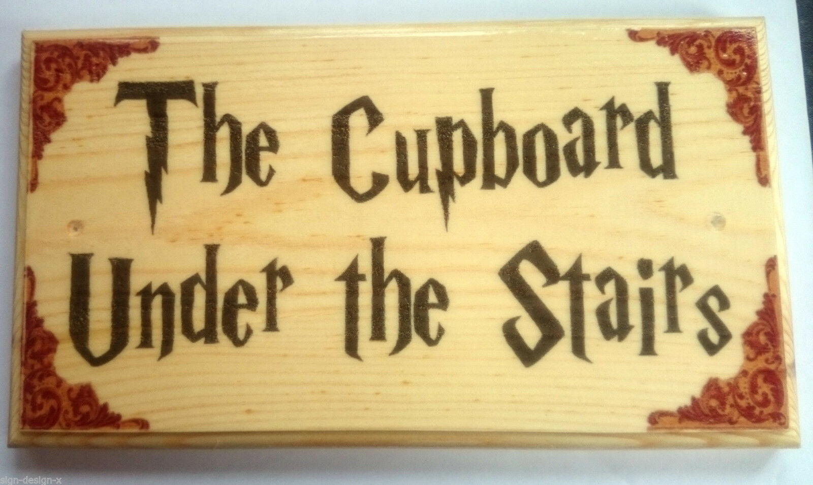 Large Cupboard Under The Stairs Sign, Harry Potter Gifts Bedroom Decor