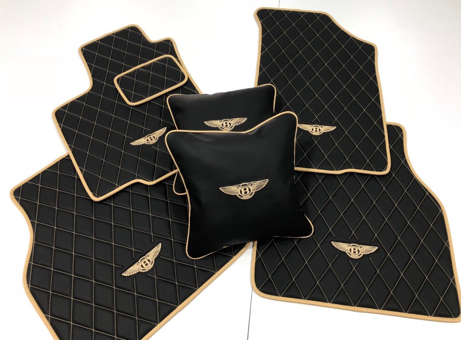 Bentley Continental, Mulsanne, Flying Spur, Floor Mats, Trunk, Pillows