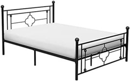 Black Full Morris Metal Platform Bed By Homelegance. - $226.92