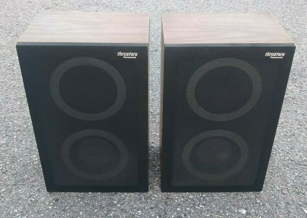 Panasonic Thrusters SB-180 Speaker System 2 Speakers - Vintage Speakers