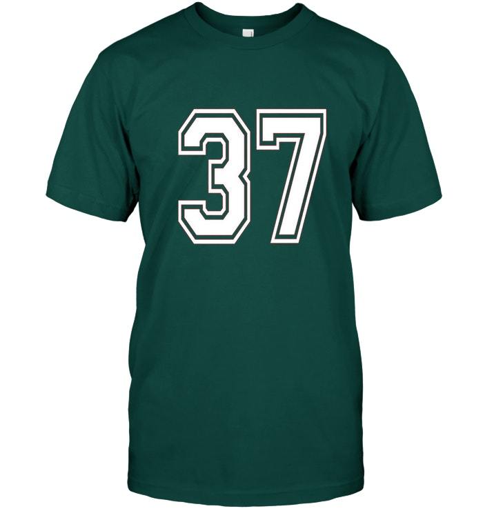 Number 37 T Shirt Age Sports Player Jersey Number - T-Shirts