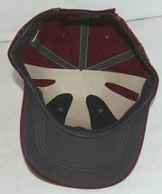 Richardson Contrast Stitching Maroon Charcoal Style 275 Baseball Hat Adjustable image 6